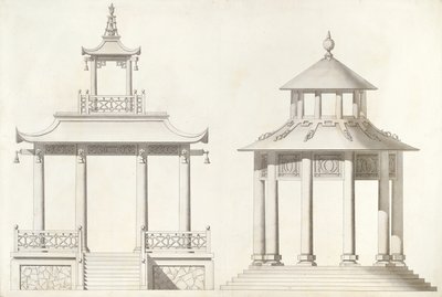 Design for a Ting by William Chambers